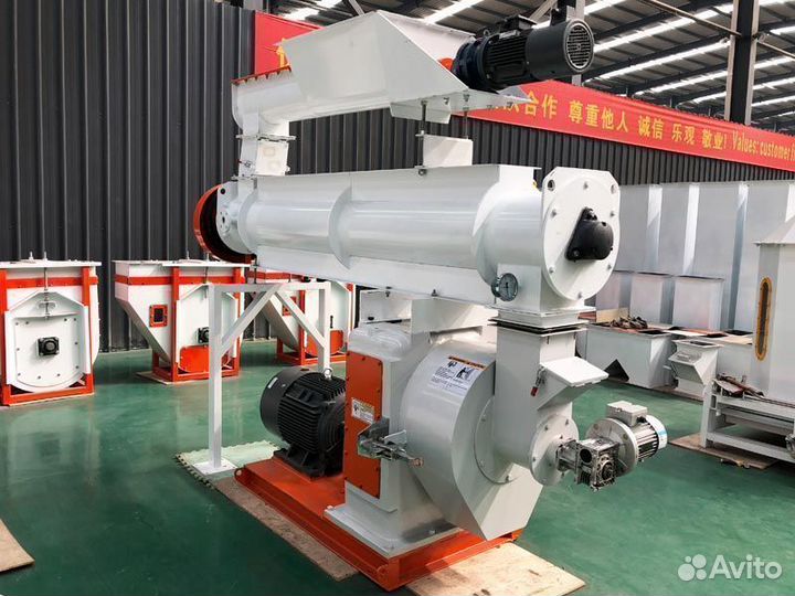 Промышленный пресс-гранулятор szlh в наличии