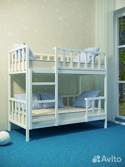 Двухъярусная детская кровать