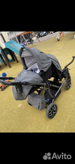 Коляска 2 в 1 для далйни и погодок legancy mira