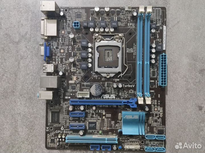 Материнская плата asus P8H61-M LE