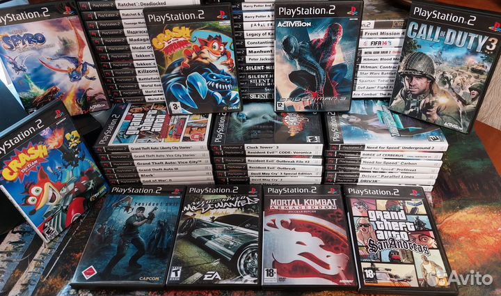 Игры для Sony PlayStation 2 (PS2)