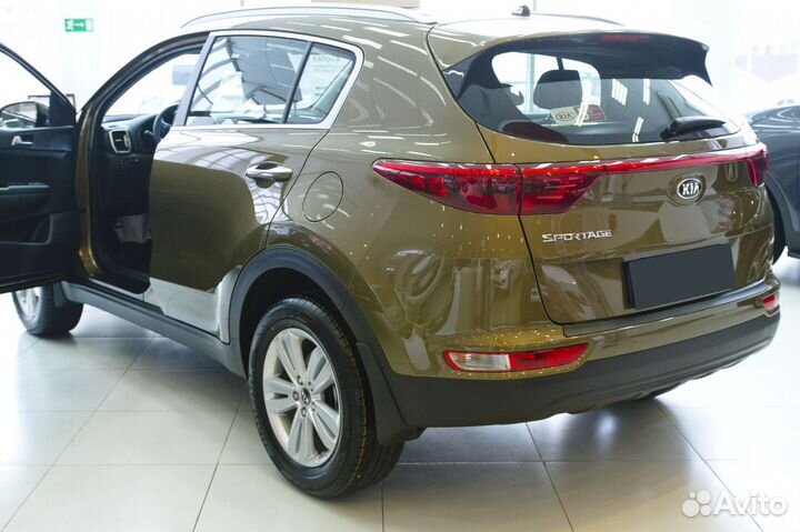 Накладки на пороги Kia Sportage 4 (15+) RA