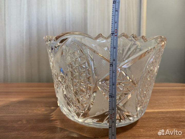 Хрустальные салатники СССР