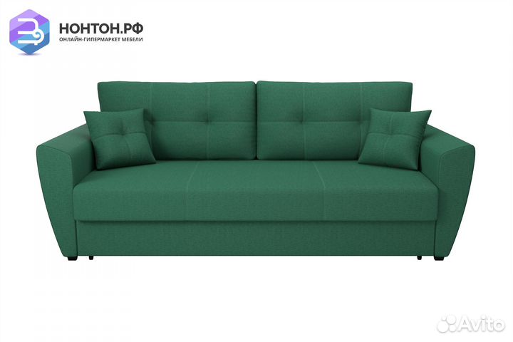 Диван выкатной Фортуна New темно-зеленый