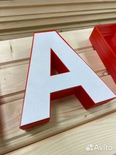 Изготовление объемных букв