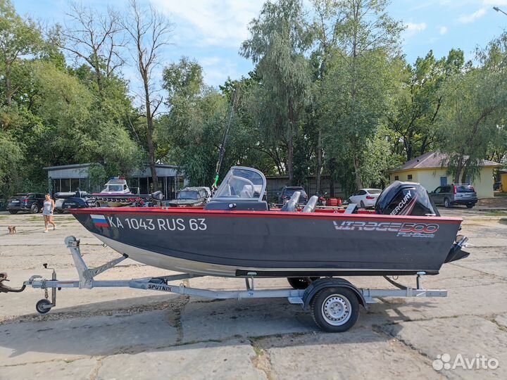 Virage 500 и мотор Mercury F80 (115) л.с. + прицеп
