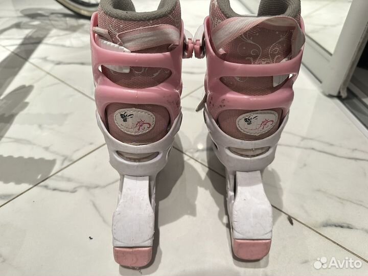 Ролики детские Kreiss 26-29 р-р розовые