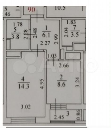 1-к. квартира, 33 м², 9/25 эт.
