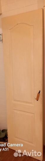 Дверь Б/У деревянная 60200;