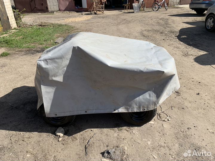 Тент на легковой прицеп