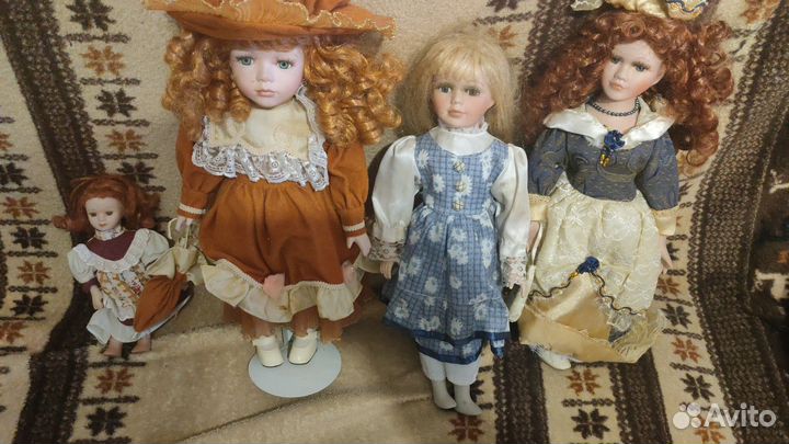 Куклы фарфоровые