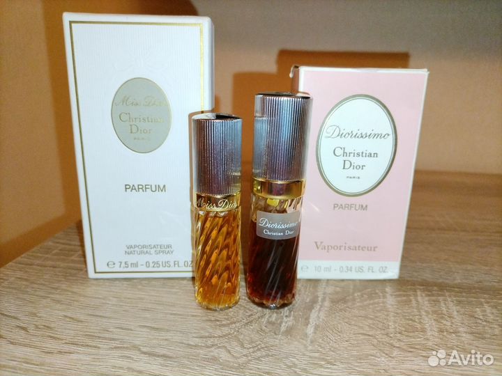 Christian Dior коллекция парфюма