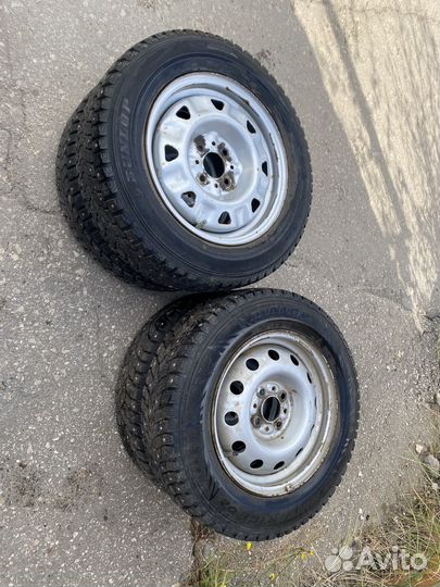 Колеса в сборе зимние шипованые 175 70 14