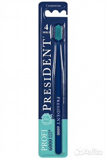 President. Зубная щетка profi 6000, super soft в Ч