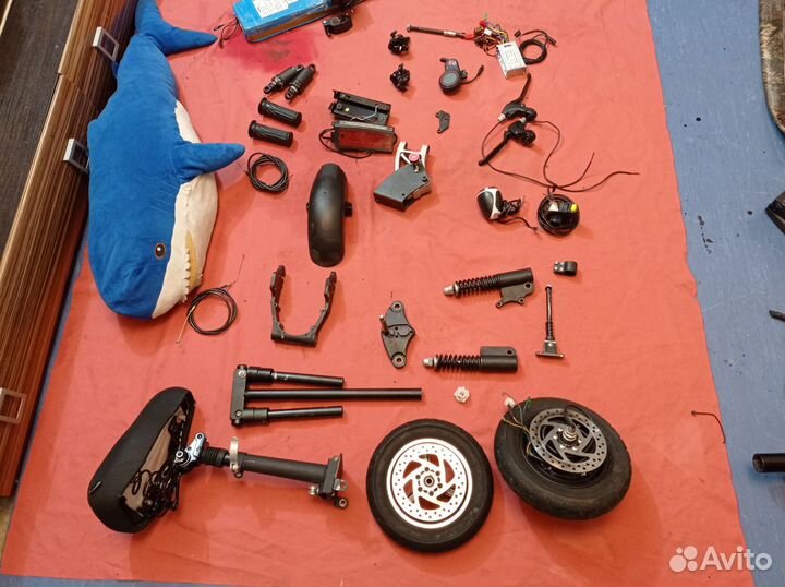 Запчасти Kugoo m3 48v детали самоката
