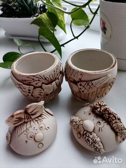 Ёмкости - шкатулки для специй (для интерьера)