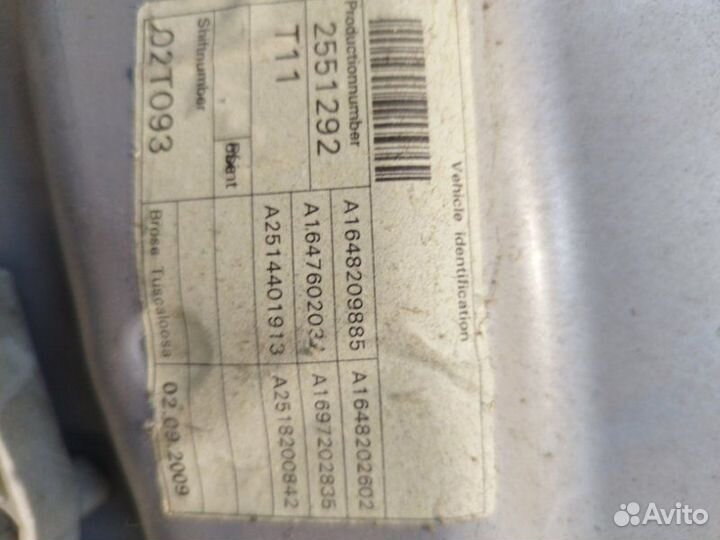 Стеклоподьемник передний правый Mercedes Ml W164