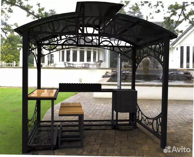 Мангал кованный