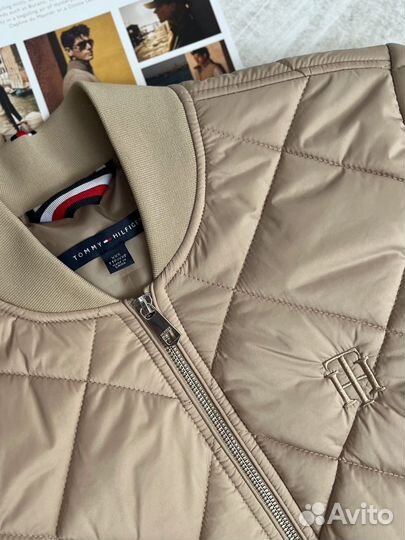 Бомбер утепленный Tommy Hilfiger XXS (большемерит)