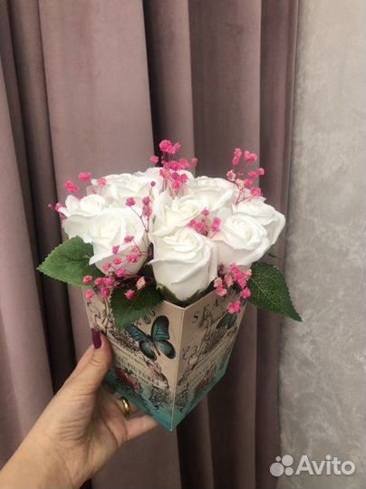 Букет из мыла