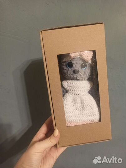 Заяц амигуруми