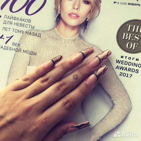 Наращивание ногтей на дому