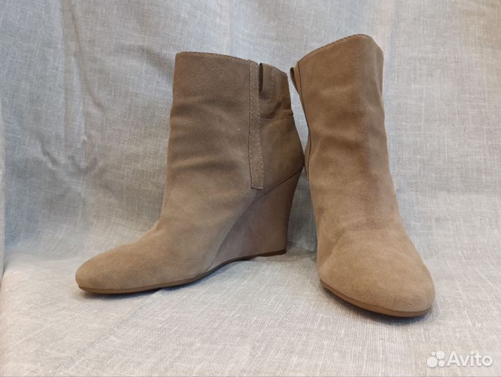 Полусапожки демисезонные замша 36