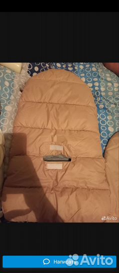 Детский зимний конверт на девочку