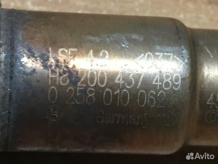 Датчик кислорода верхний Renault Duster