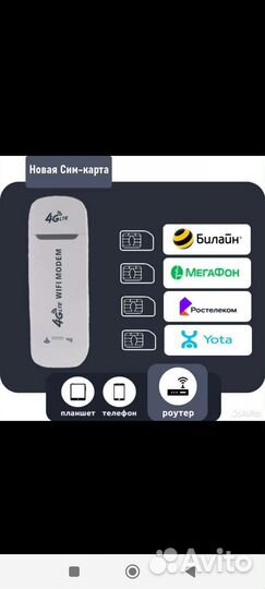 Модемы и роутеры 4g wi fi