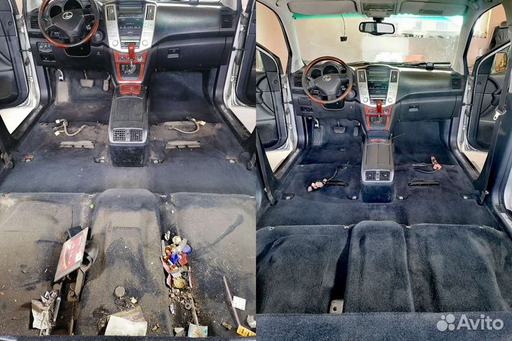 Профессиональная химчистка автомобиля