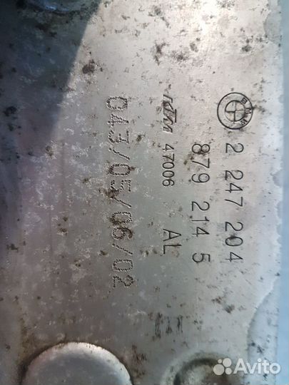 Масляный радиатор BMW X5 E53 1999-2006 г.в