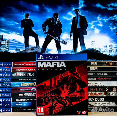 Игра Mafia Trilogy ps4