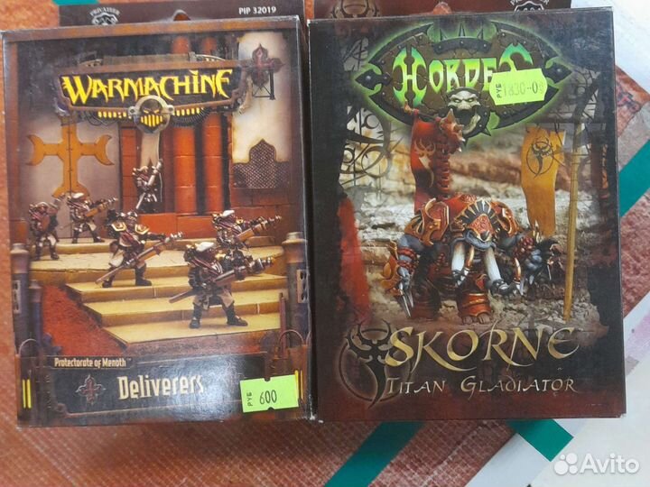 Набор миниатюр вармашина