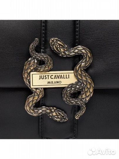 Сумка женская кросс-боди черная Just Cavalli