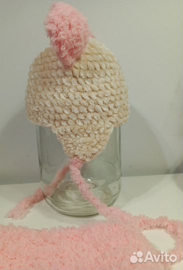 Шапка для девочки 36-38