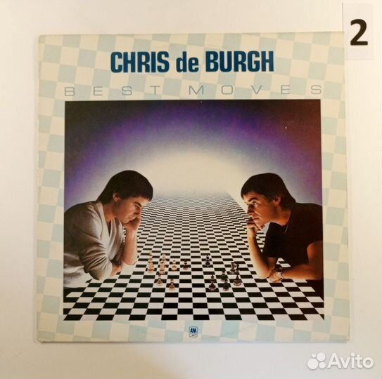 LP Chris DE Burgh – Best Moves / A&M Holland 1981