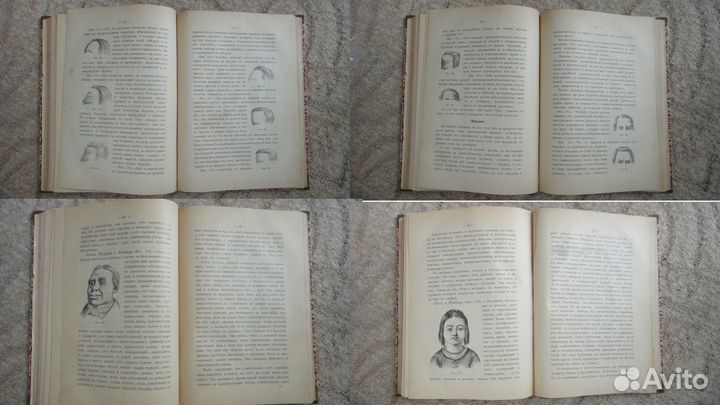 Эжен Ледо «Трактат о человеческой физиономии»1895г