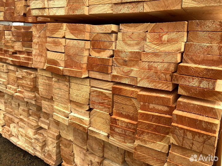 Доска обрезная 25x150x3м