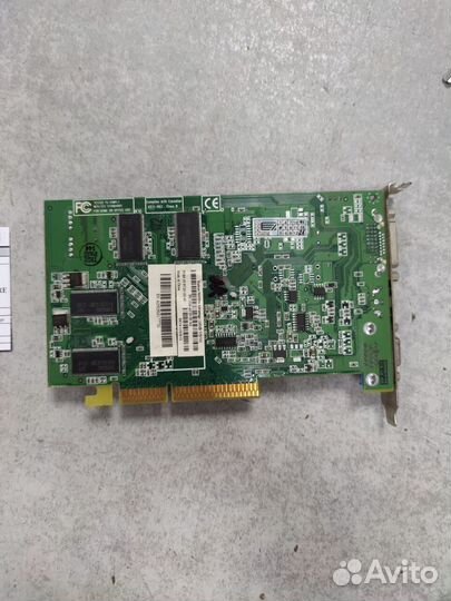 Видеокарта AGP ATI radeon 9600