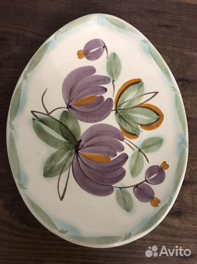 Сухарница «Цветы», зик Конаково, СССР