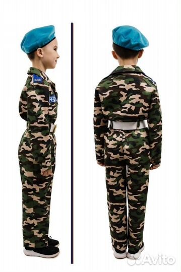 Десантник костюм на мальчика и девочку
