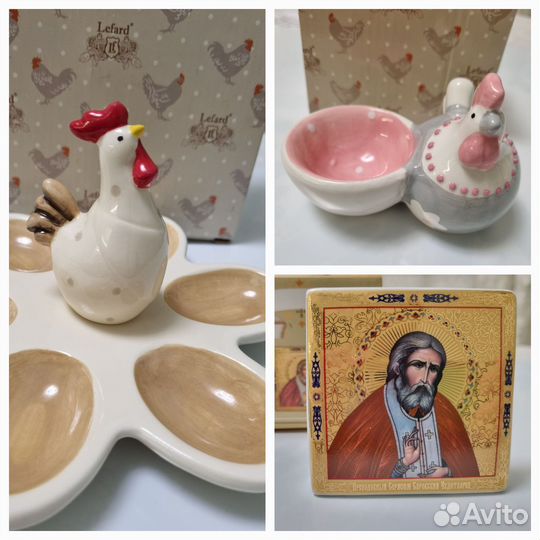 Фарфор для Пасхи Lefard и Петух Pavone