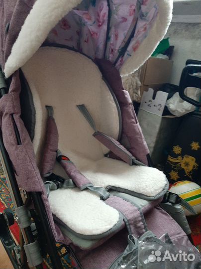 Детские санки коляска nika