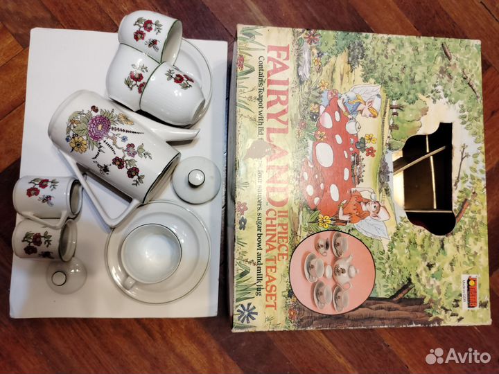 Сервиз чайный детский ГДР на 4 персоны