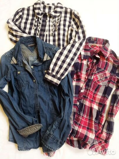 Рубашки для девочки 140