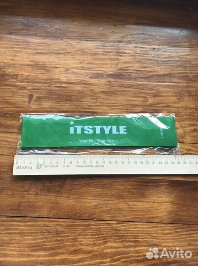 Фитнес-резинка зеленая