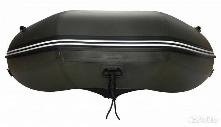 Надувная лодка гладиатор C 370 AL зеленая