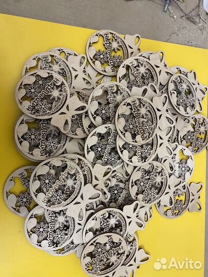 Новогодние именные игрушки