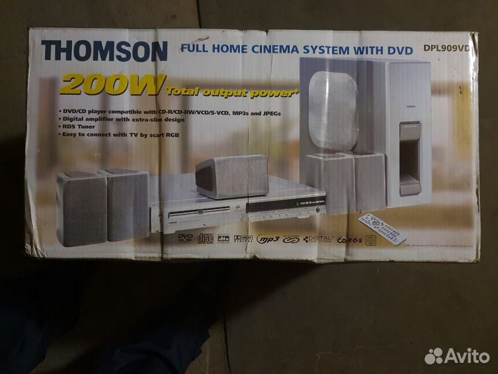 Домашний кинотеатр 5.1 Thomson dpl909vd